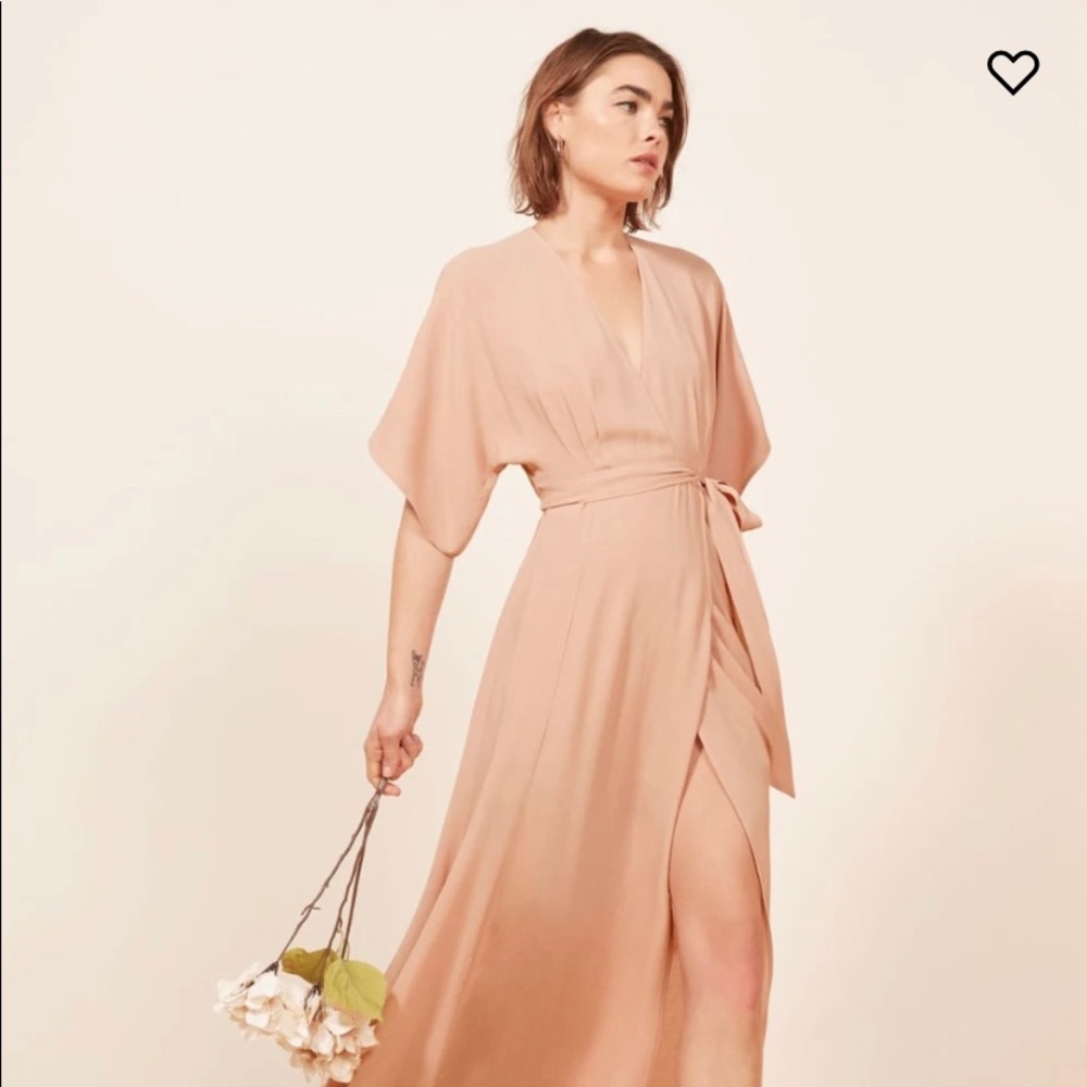Winslow Dress Reformation Blush XSP